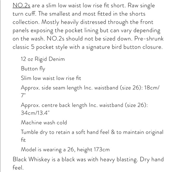 Black Whiskey No.2s shorts - Picture 6 of 6